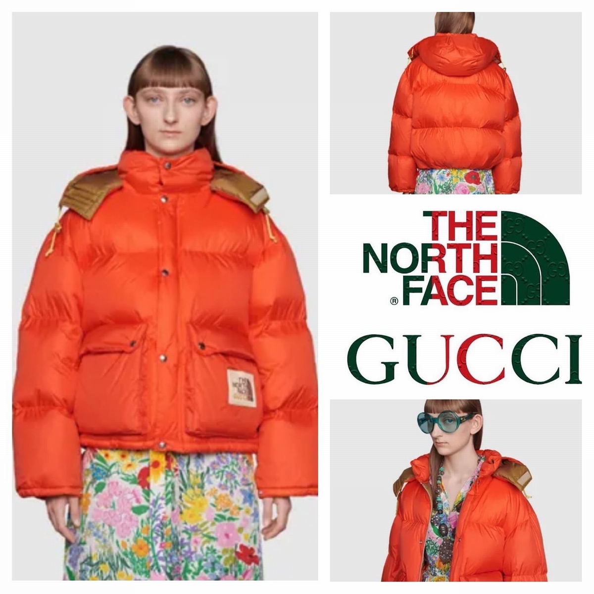 GUCCI THE NORTH FACE グッチ ノースフェイス コラボ ダウンジャケット 