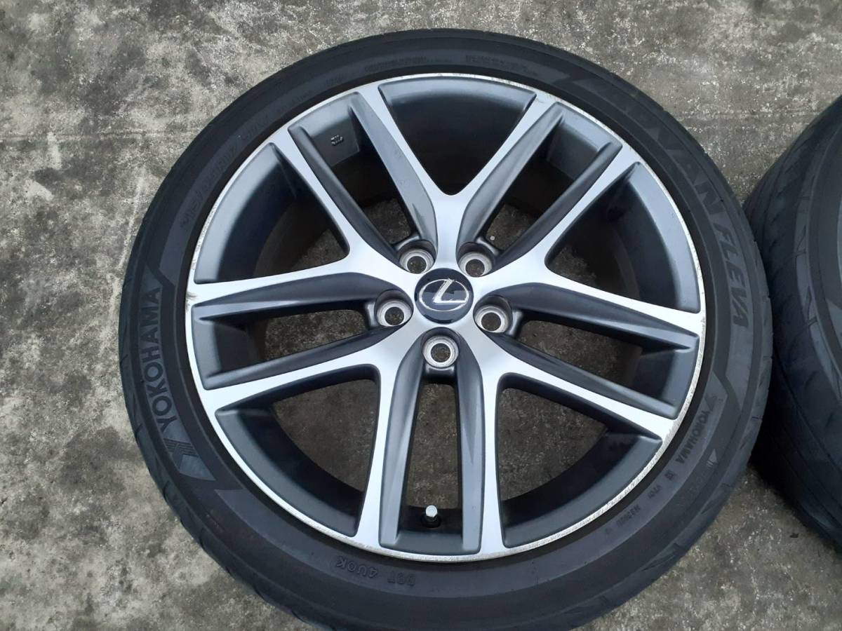 レクサス CT200h Fスポーツ 中期モデル 純正17インチホイール+タイヤ
