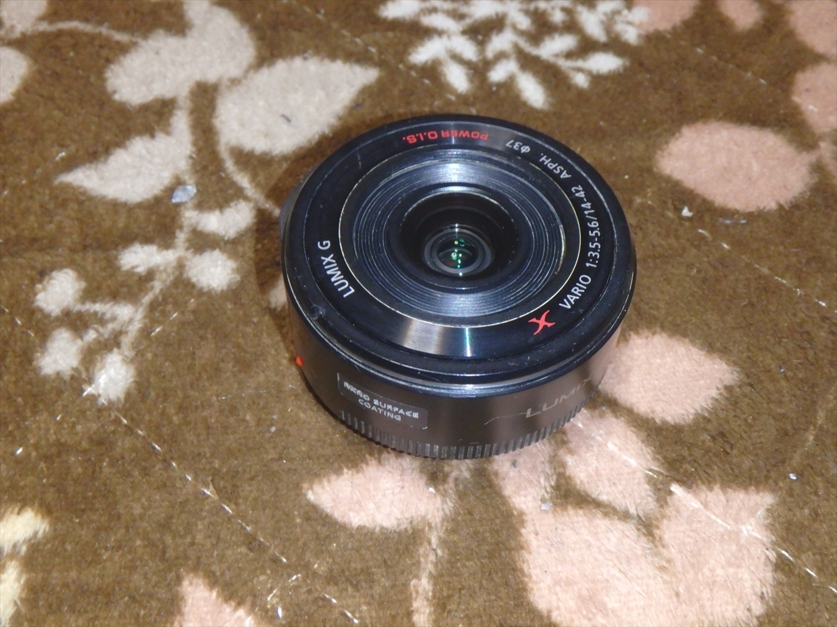 G Panasonic X 14-42mm PZ Vario LUMIX Lens Lumix F3.5-5.6 ⁄ f⁄
