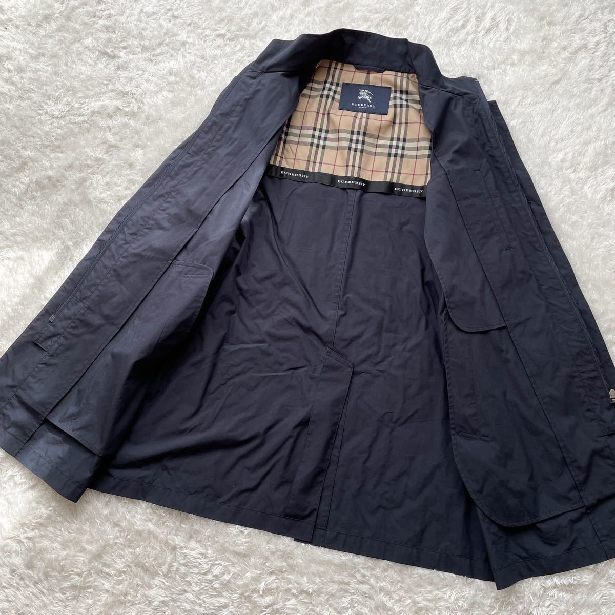 極美品 BURBERRY LONDON バーバリーロンドン ノバチェック ステン