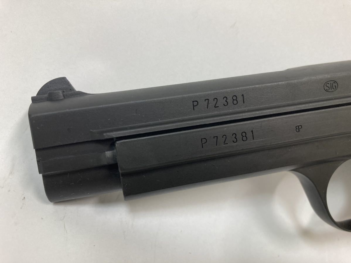 CAW SIG P210 MGCリバイバル HWモデルガン モデルガン CAW(クラフトアップルワークス) SIG P210 HW MGCリバイバル