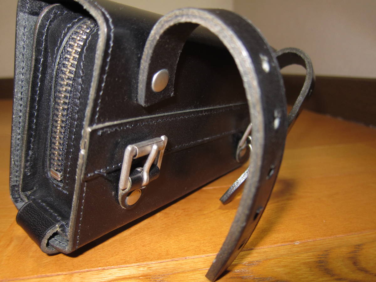 開封未使用品】BROOKS（ブルックス）D-SHAPED TOOL BAG（BLACK色） D