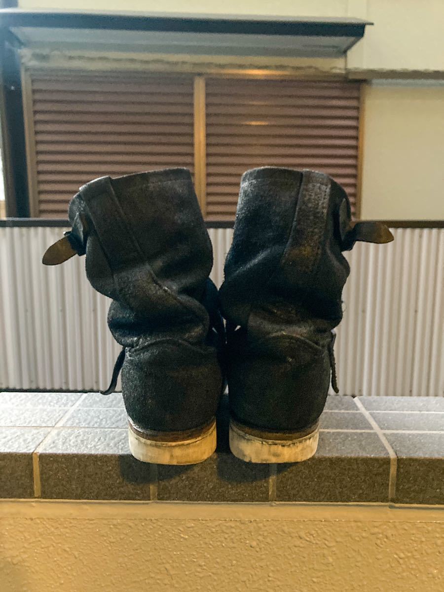 RED WING レッドウィング エンジニアブーツ ブラックラフアウト 黒