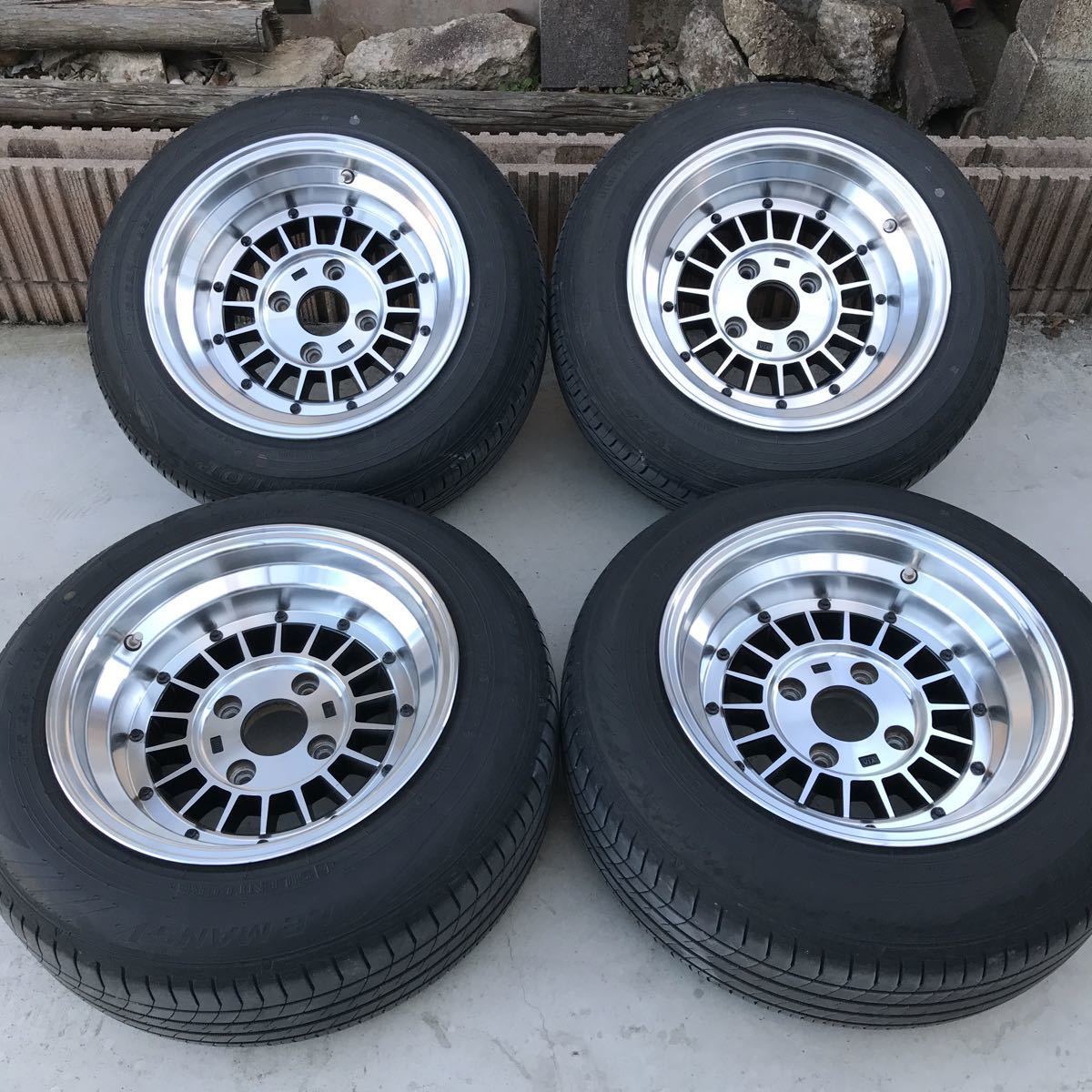 復刻版 フォーカスレーシング 8J 4本セット 旧車 深リム GX71 