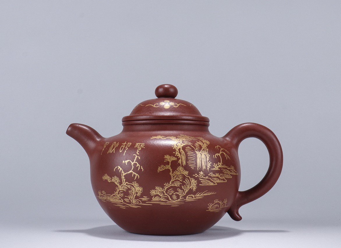 人気セール，豊富な 鶴鳴堂 中国 時代物 邵大亨銘 描金山水紋茶壺 宜興紫砂 常滑 朱泥急須 煎茶道具 古茶道具 古美味 古董品 時代物(施釉陶)｜売買されたオークション情報、yahooの商品情報をアーカイブ公開 - オ 骨董陶磁器一般