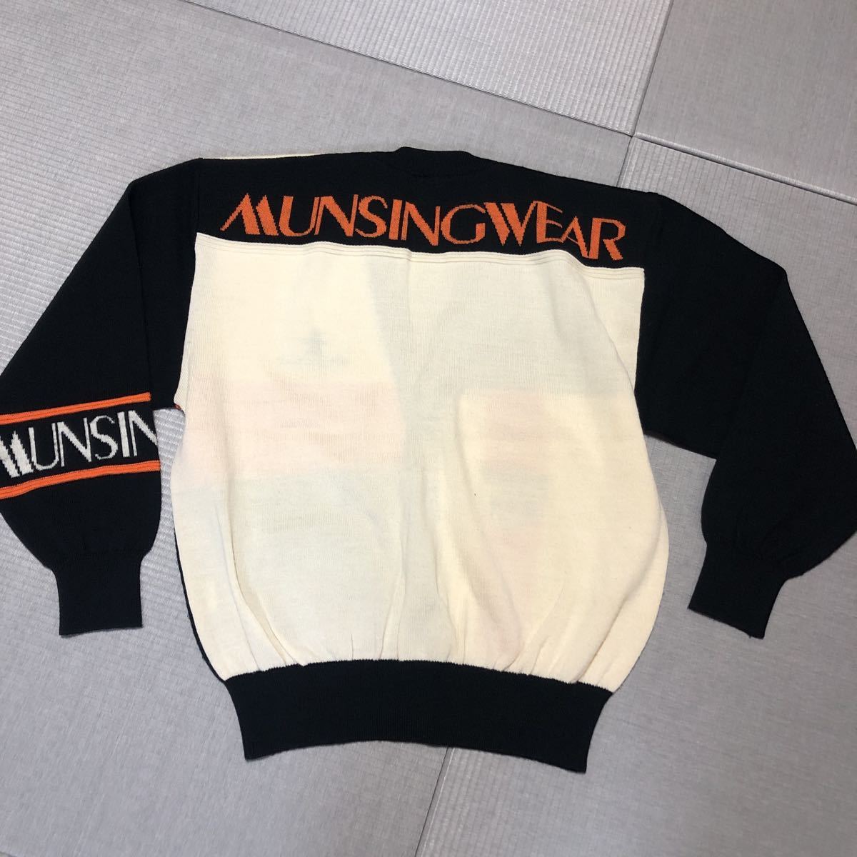 Munsingwear マンシングウェア カーディガン メンズサイズM ビンテージ