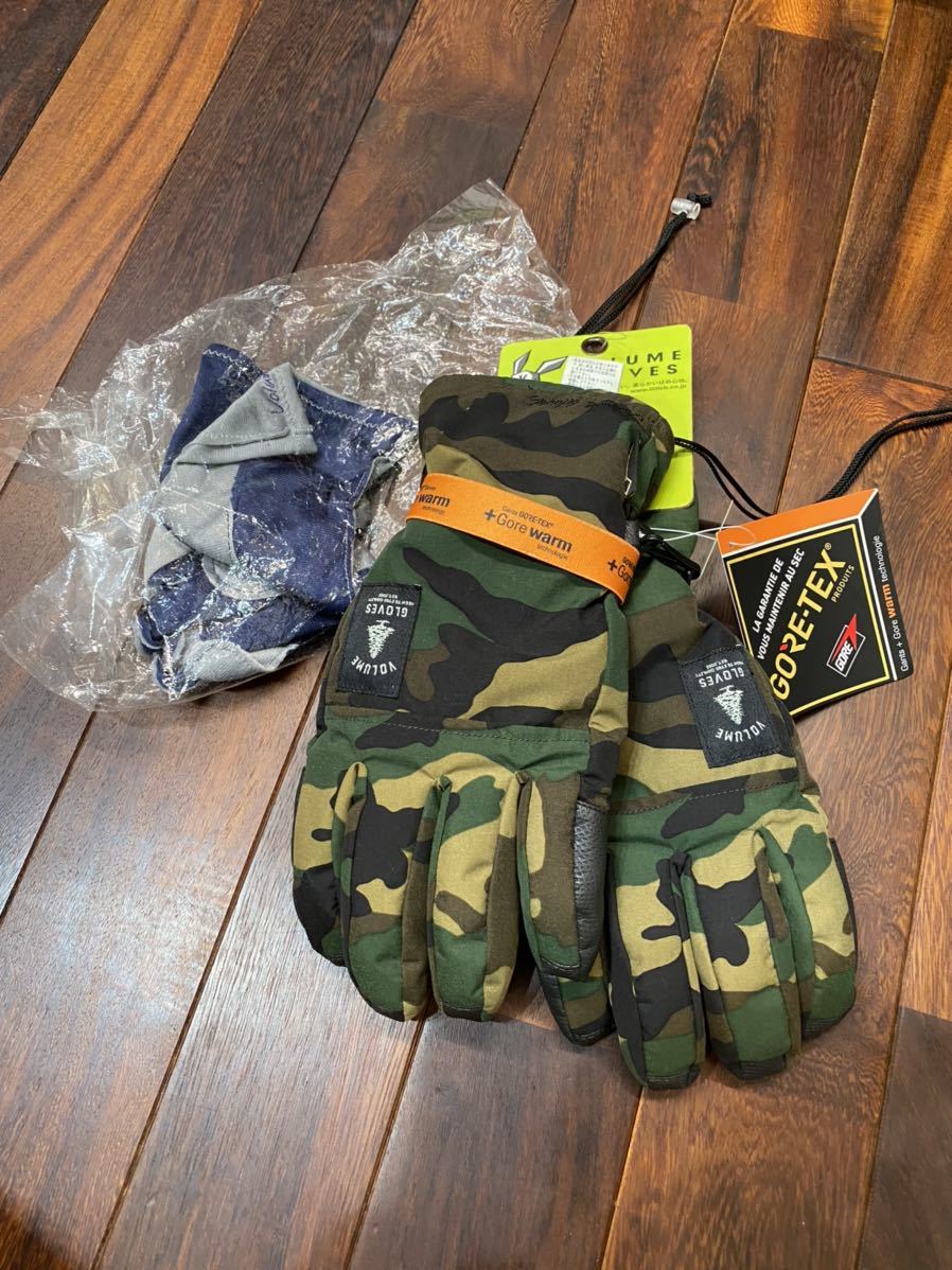 GORE-TEX 迷彩 ミトン グローブ VOLUME⁄ボリューム GLOVES MITTEN KING NS GORE-TEX