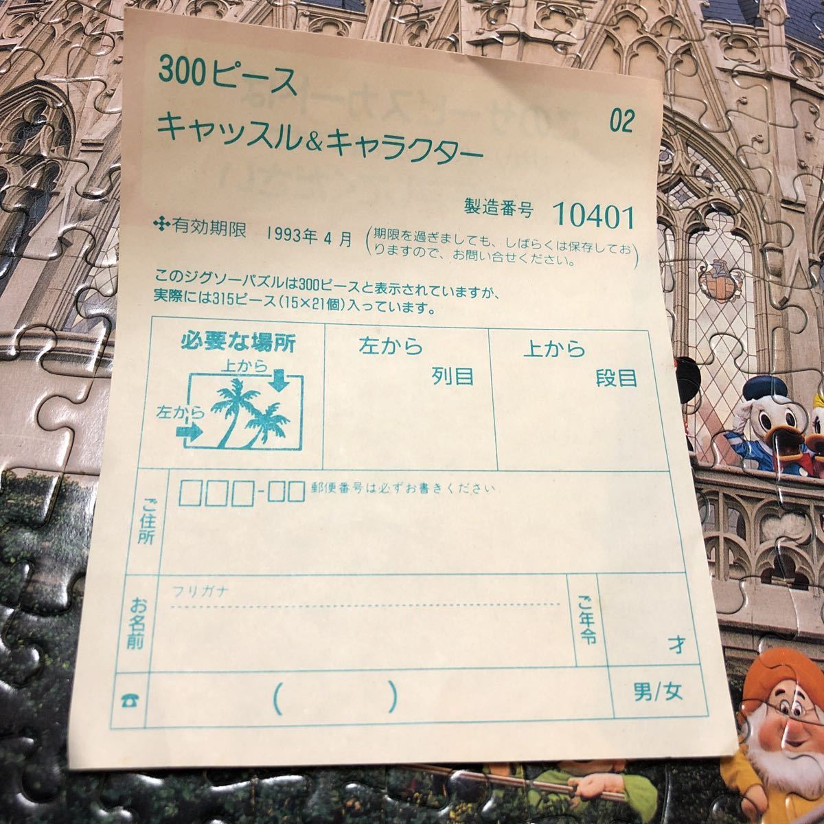 東京ディズニーランド ディズニーランド ジグソーパズル パズル 300