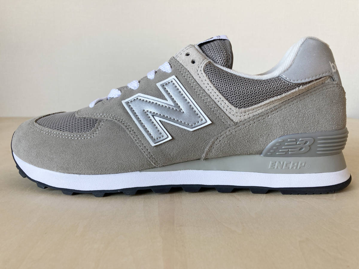 定番 574】 24.5cm ニューバランス NEW BALANCE ML574EGG GREY US6.5 