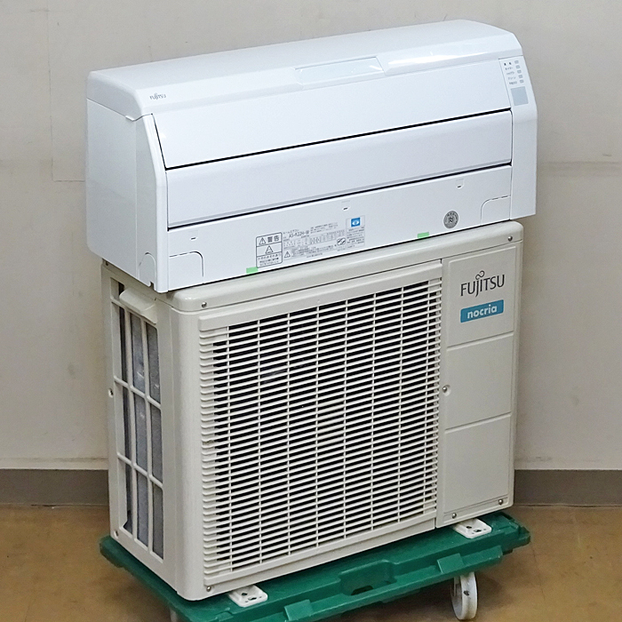 安い，SALE FUJITSU AS-R22H 富士通 nocria ノクリアRシリーズ 不在ECO 人感センサー フィルター自動おそうじ エアコン 2.2kW おもに6畳用 2018年製(12畳未満)｜売買されたオークション情報、yahooの商品情報をアー 12畳未満