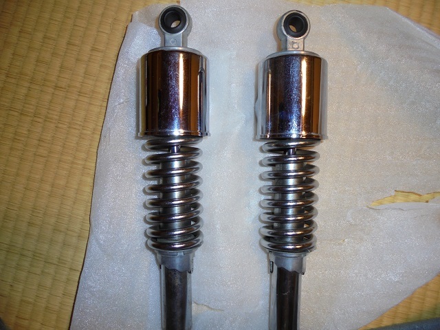 カワサキw3 650rs リアサスペンション ショート kawasaki w1 w1s w1sa