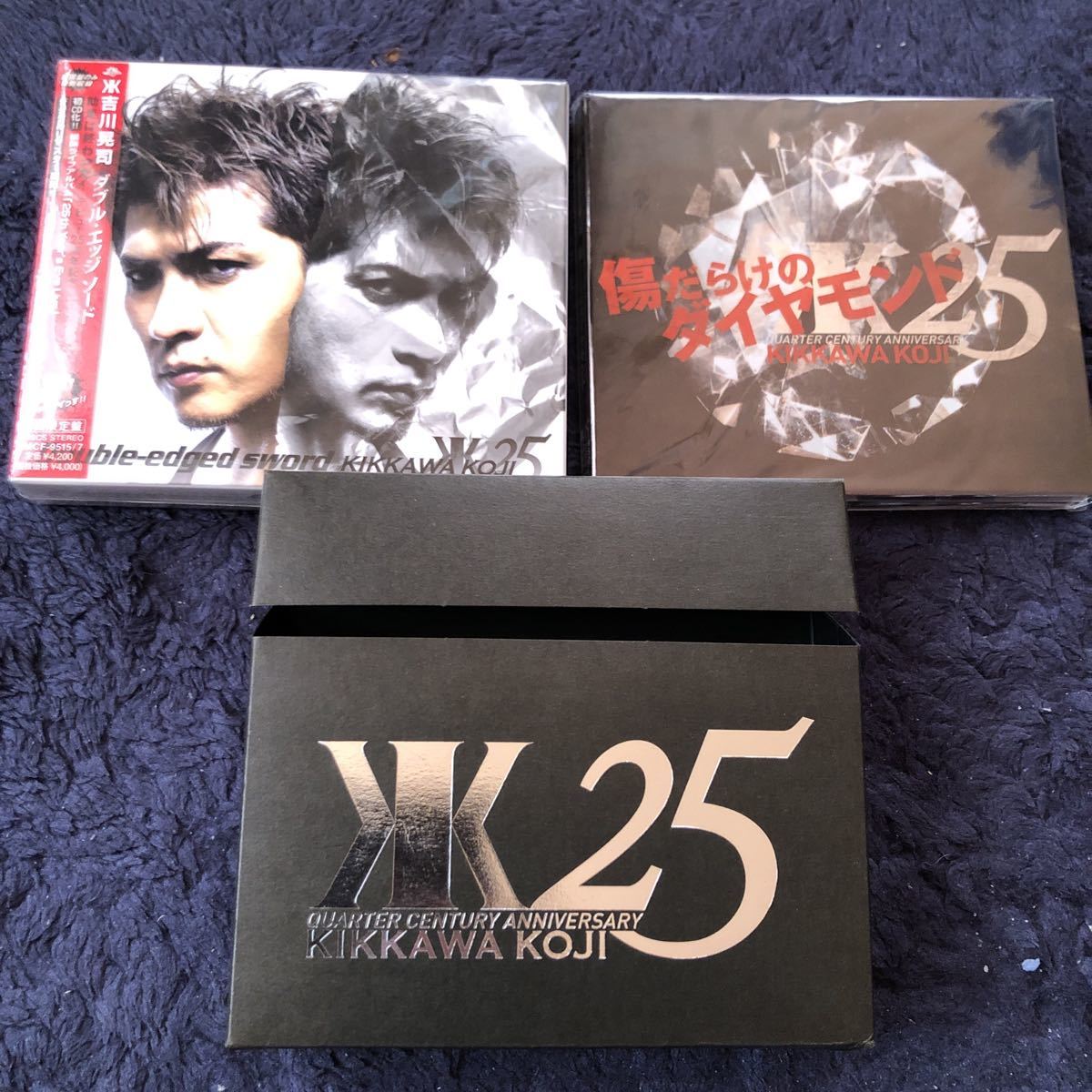 吉川晃司 25周年新品CDデジパック付きダブルエッジソード傷だらけの