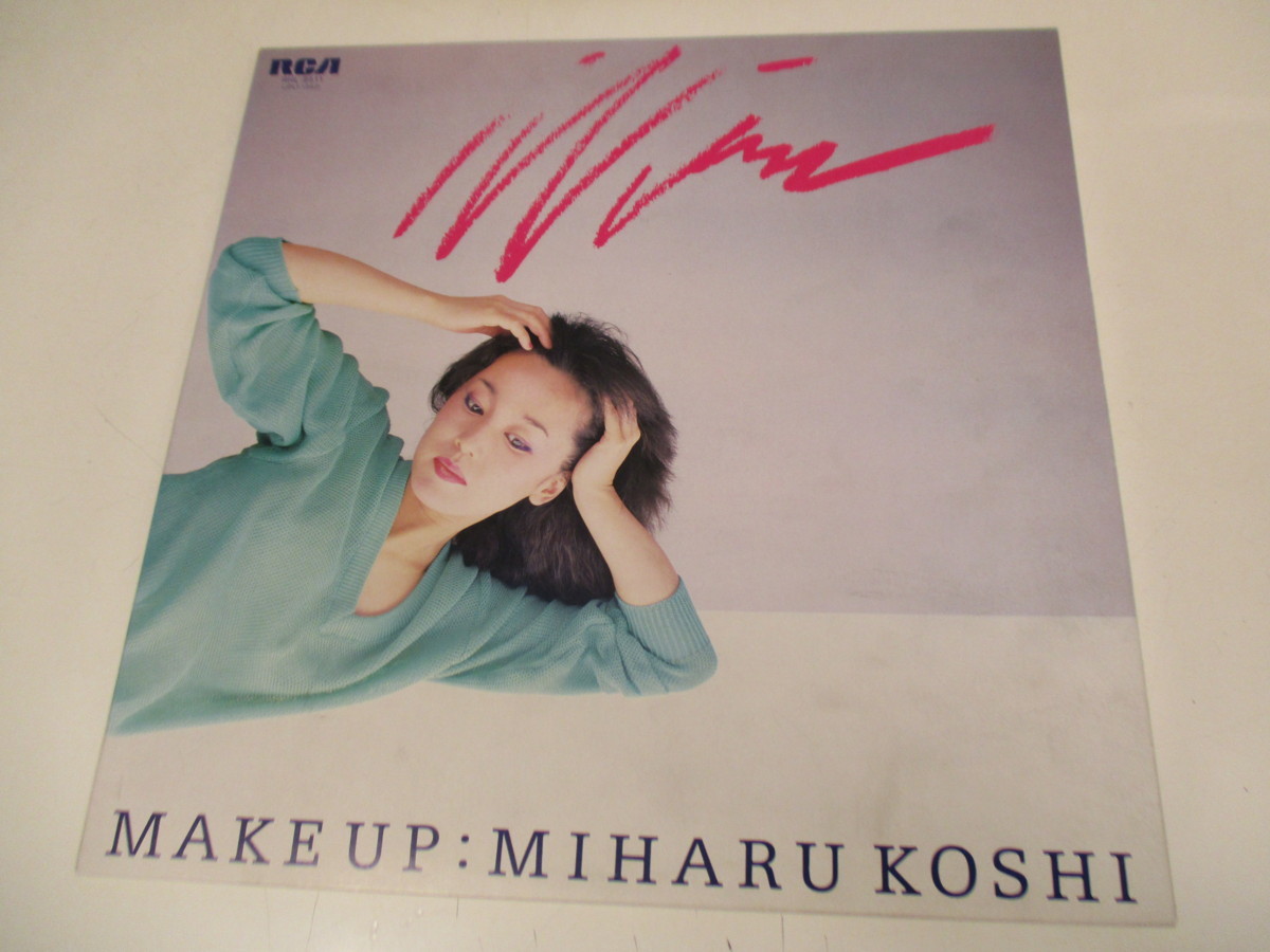 LP『越美晴 / MAKE UP』MIHARU KOSHI □レーベル 【公式通販】