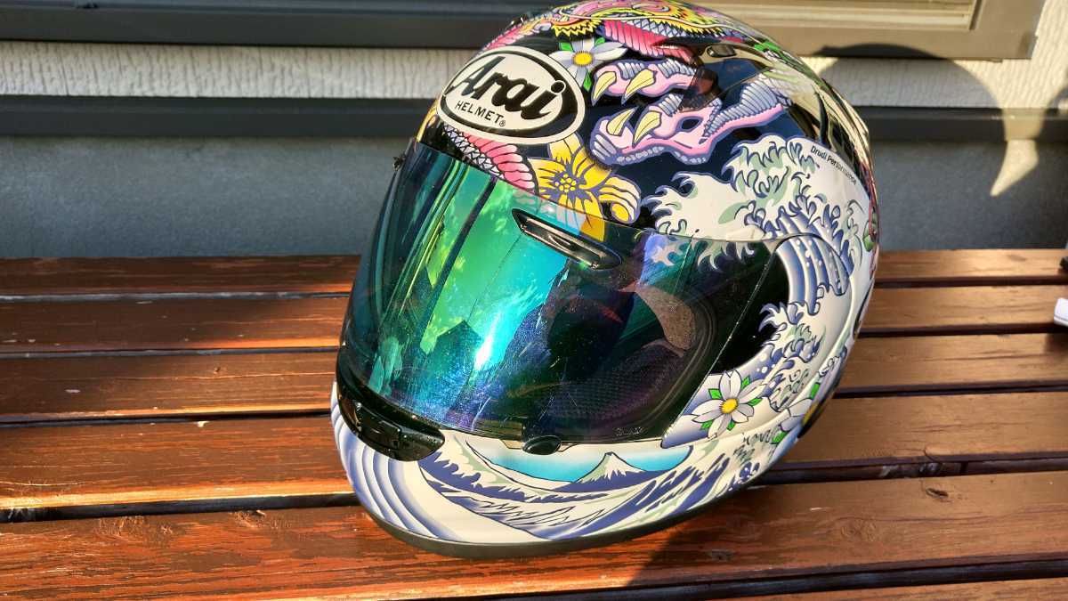 【豊富な，高品質】 アライ ASTRO IQ オリエンタル フルフェイアストロ ミラーシールド スヘルメット(XLサイズ)｜売買されたオークション情報、yahooの商品情報をアーカイブ公開 - オークファン フルフェイス（オンロード用）