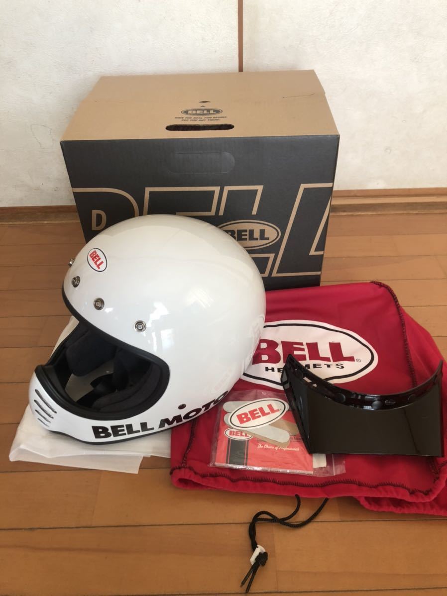 BELL(ベル) MOTO-3 CLASSIC ヘルメット / 白 ホワイト 美品 【公式通販】