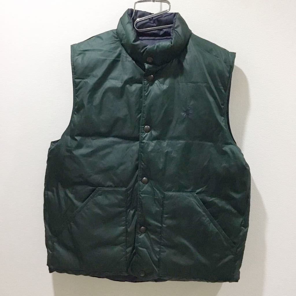 美品☆POLO RALPH LAUREN/ラルフローレン☆ダウンベスト☆リバーシブル 