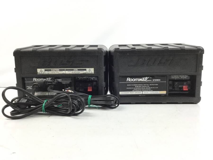 BOSE Roommate パワードスピーカー ペア◇現状品【TB】 Bose Speakers