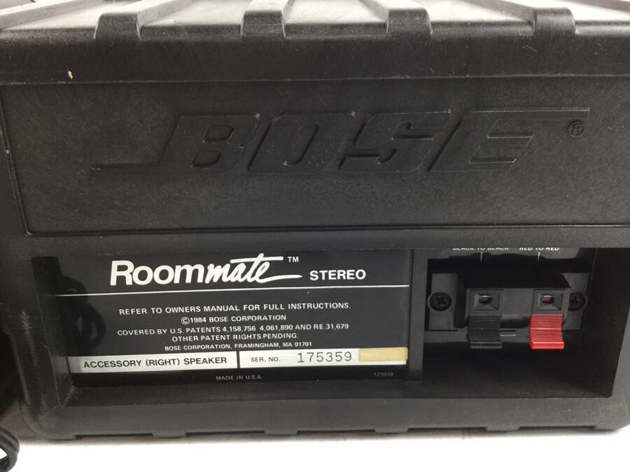 BOSE Roommate パワードスピーカー ペア◇現状品【TB】 Bose Speakers