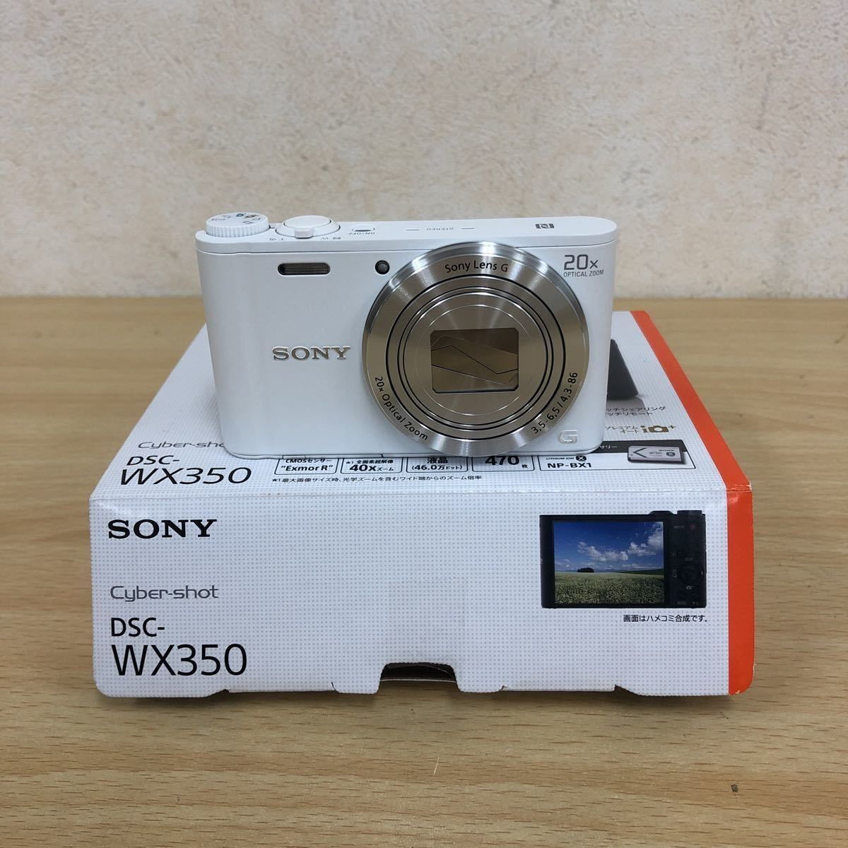  1円 展示品 SONY Cyber-shot DSC-WX350 デジタルカメラ サイバーショット ホワイト ソニー(ソニー)｜売買されたオークション情報、yahooの商品情報をアーカイブ公開 - オークファン ソニー