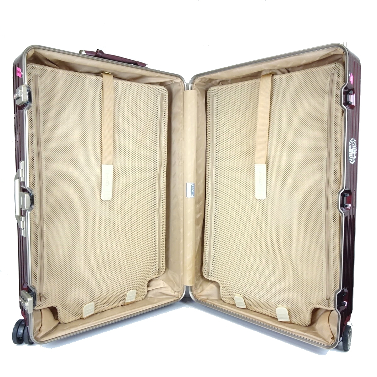 ☆S1223 リモワ リンボ 4輪 スーツケース 98L 881.77 カルモナレッド