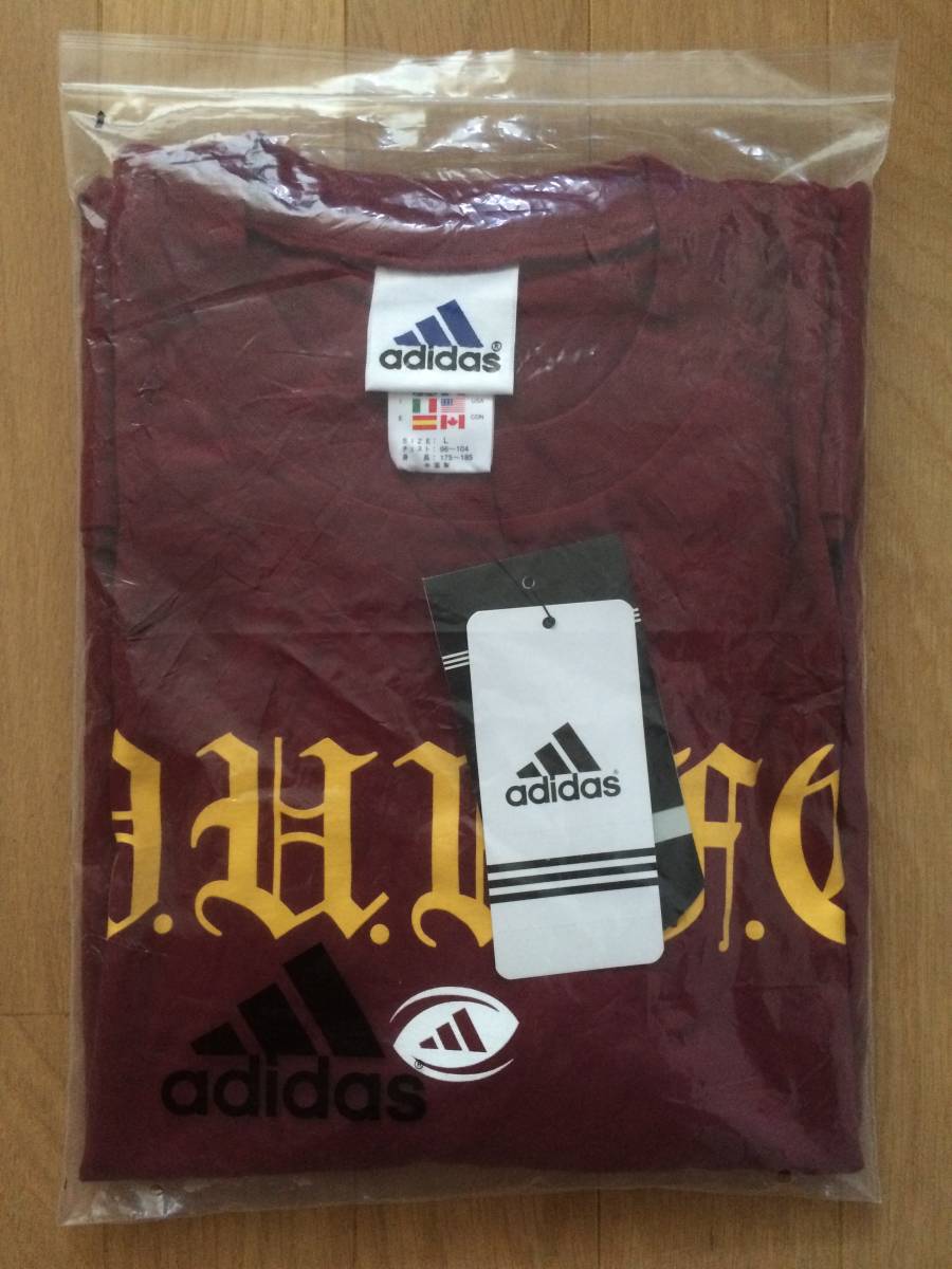 アディダス 早稲田大学 ラグビー蹴球部 WURFC 優勝 Tシャツ adidas