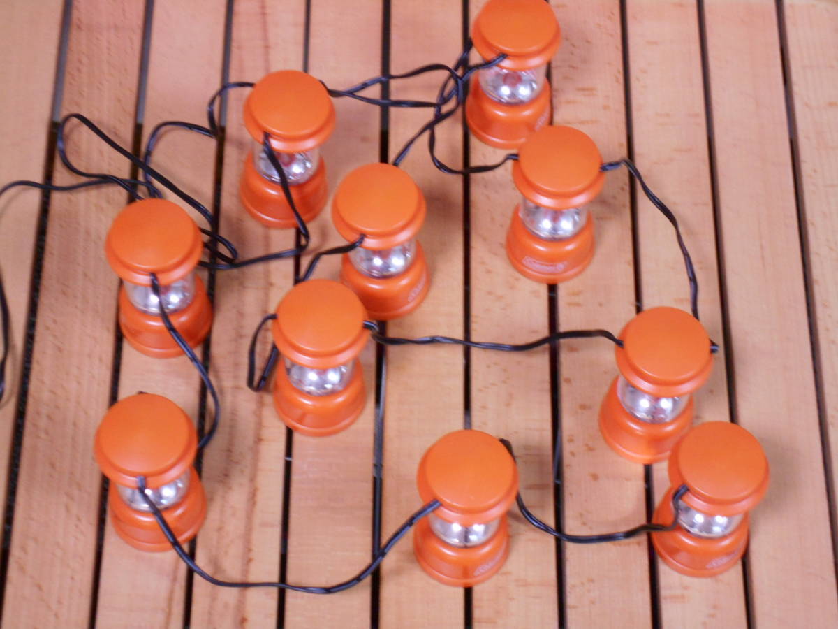 訳あり品コールマンLEDストリングライト サイトオーナメント - メルカリ