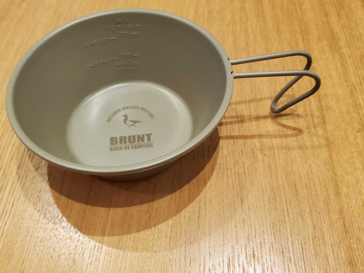 新品未使用】BRUNT シェラカップ M16メモリ ブラント BUSH de BRUNT