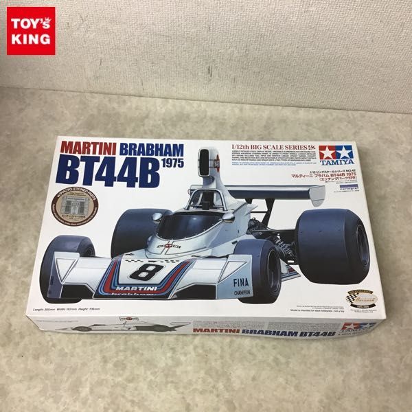  1円 欠品 タミヤ ビッグスケールシリーズ 1/12 マルティーニ ブラバム BT44B 1975 エッチングパーツ付き(その他)｜売買されたオークション情報、yahooの商品情報をアーカイブ公開 - オークファン その他