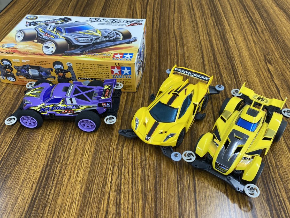 TAMIYA ( タミヤ ) 他 ミニ四駆 3台セット ジャンク品｜おもちゃ、ゲーム