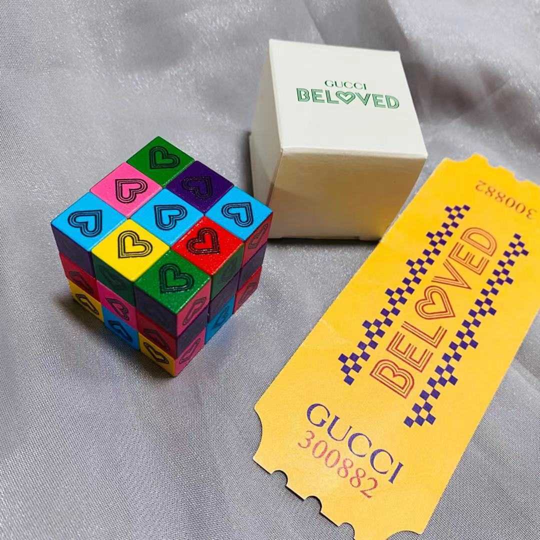 レア 未使用保管品 グッチ GUCCI BELOVED ルービックキューブ 展会限定 