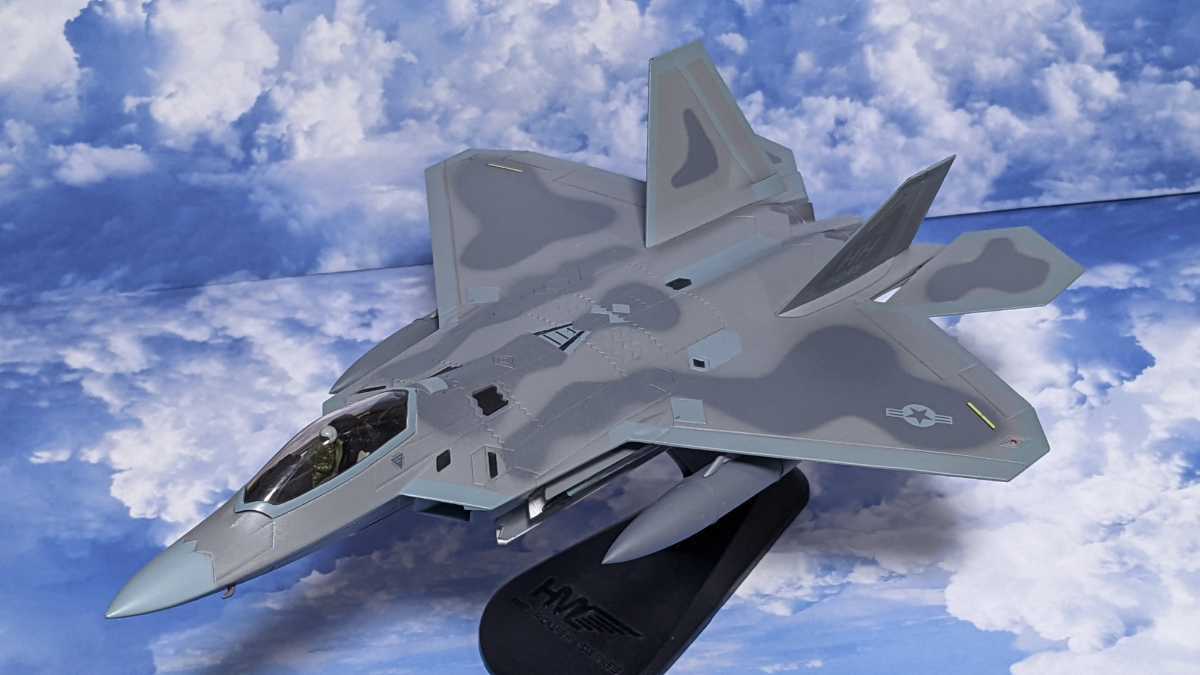 ☆ジャンク☆ホビーマスター（Hobbymaster）F-22A ラプター（Raptor