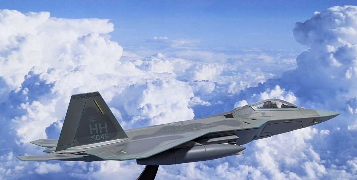 ☆ジャンク☆ホビーマスター（Hobbymaster）F-22A ラプター（Raptor