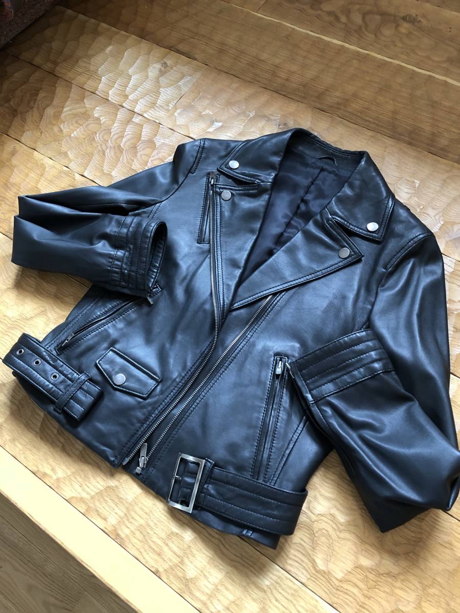 コムサデモードライダースジャケット