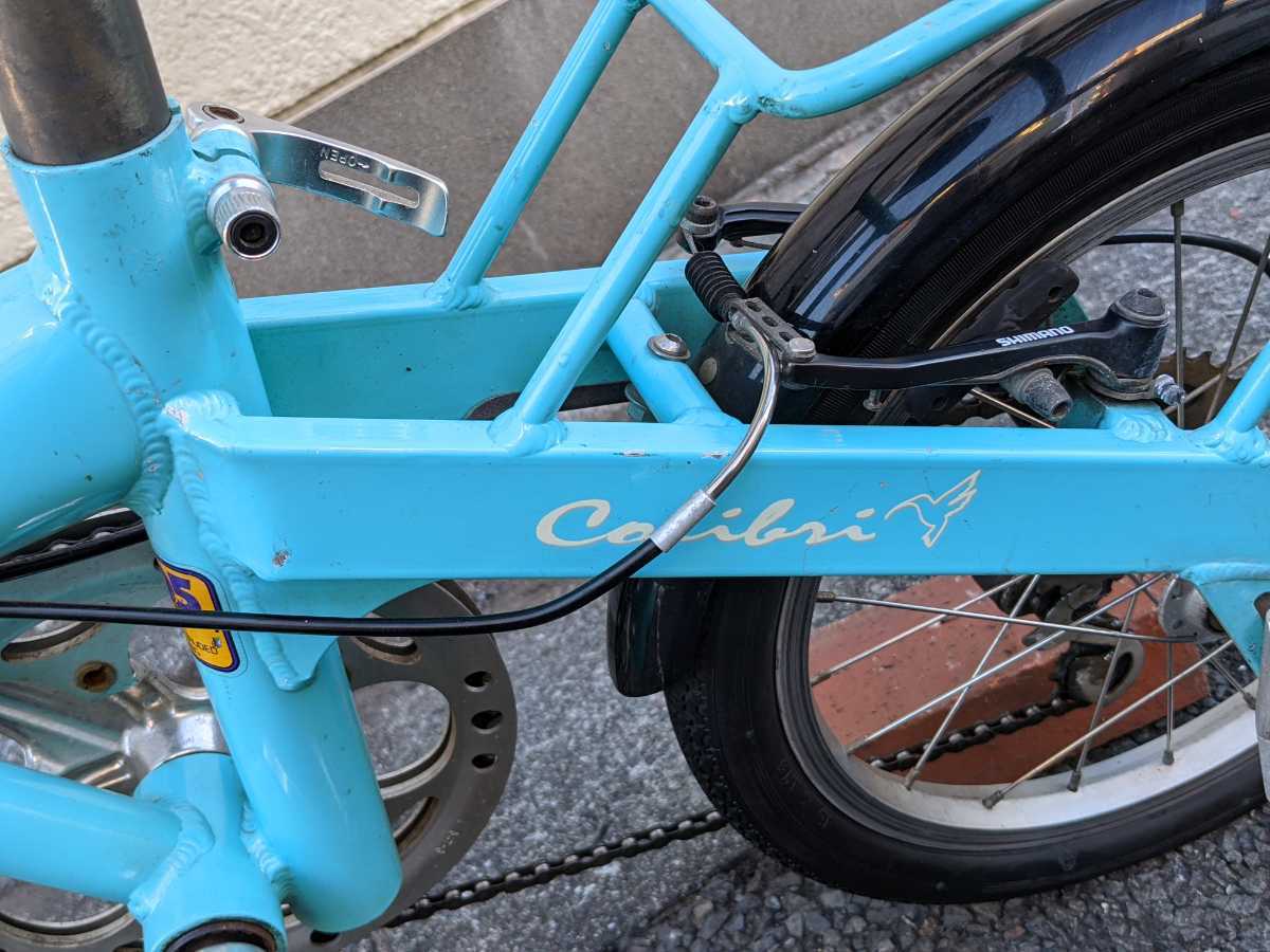 PEUGEOT COLIBRI プジョー コリブリ スカイブルー 7段変速 折り畳み