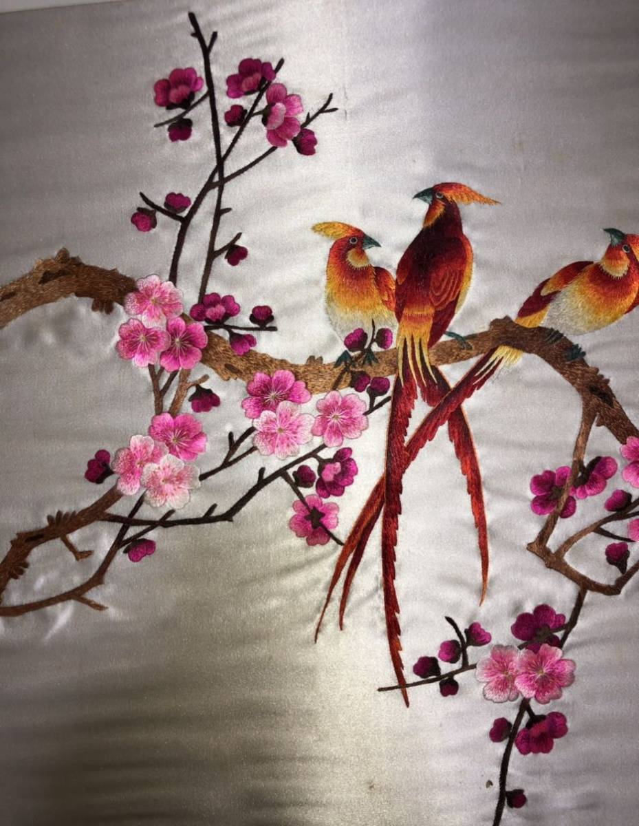 刺繍 額 蘇州 中国美術 民国 古美術 中国 掛軸畫 古道具 古芸品 【公式