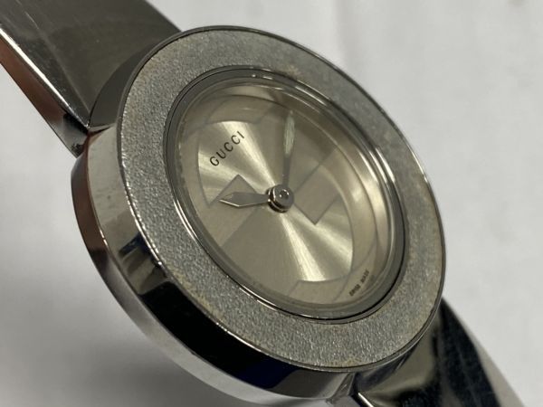 C071-M7-1318 ◎ GUCCI グッチ 129.5 2針 クオーツ 腕時計 レディース ①