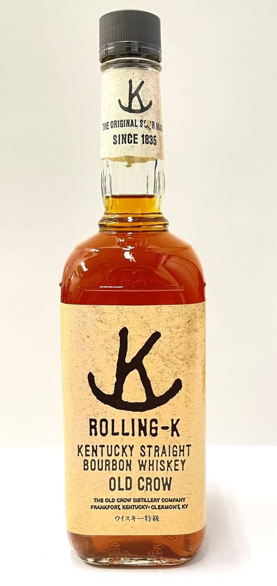 オールドクローローリングKバーボンウイスキー700ml 40%スコッチウィスキー 特級 オールドクロウ CROW ローリングK Crow ROLLING-K Old Bourbon
