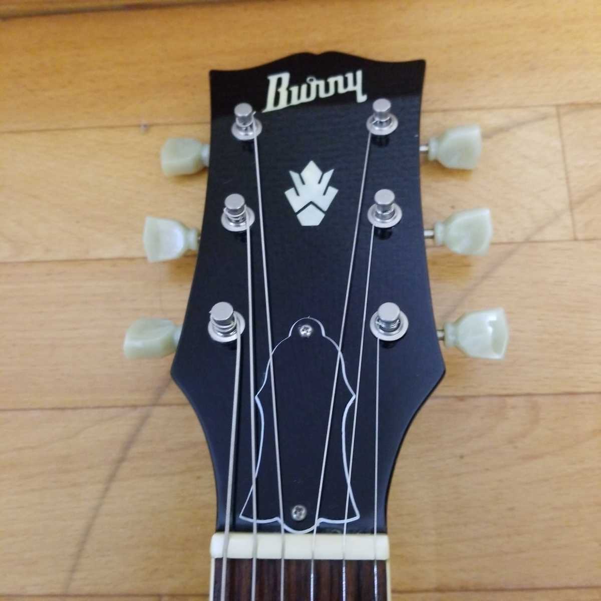 BURNY RSG-75ー63 ギブソンヘッド VH1ピックアップ搭載 1円～売り切り 