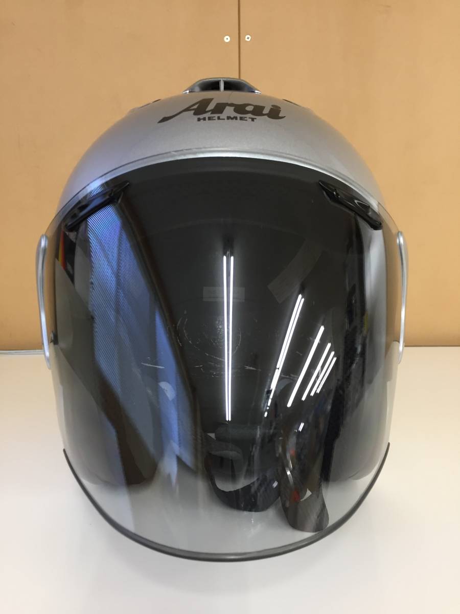 Arai アライ SZ-Ram4 ジェットヘルメット S フラットブラック SZ-RAM4