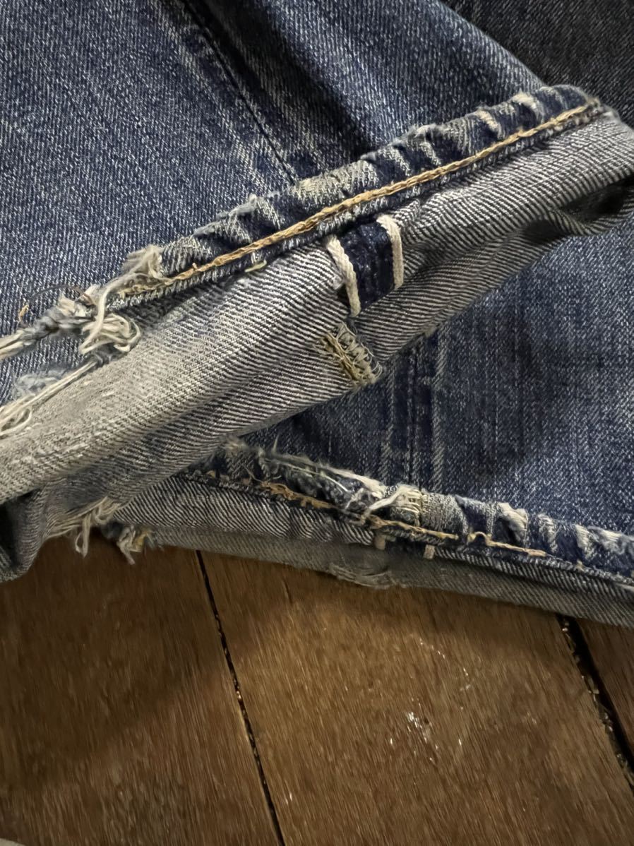 60s LEVIS 501-501 ダブルネーム 501xx移行期 ズレカン ボロ系