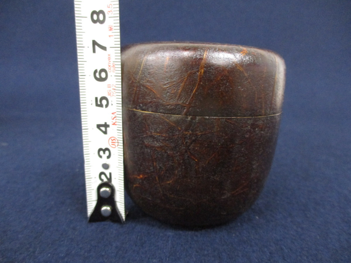 和紙貼 吹寄蒔絵 大棗 古川治樹 茶道具 送料無料 Yahoo!オークション