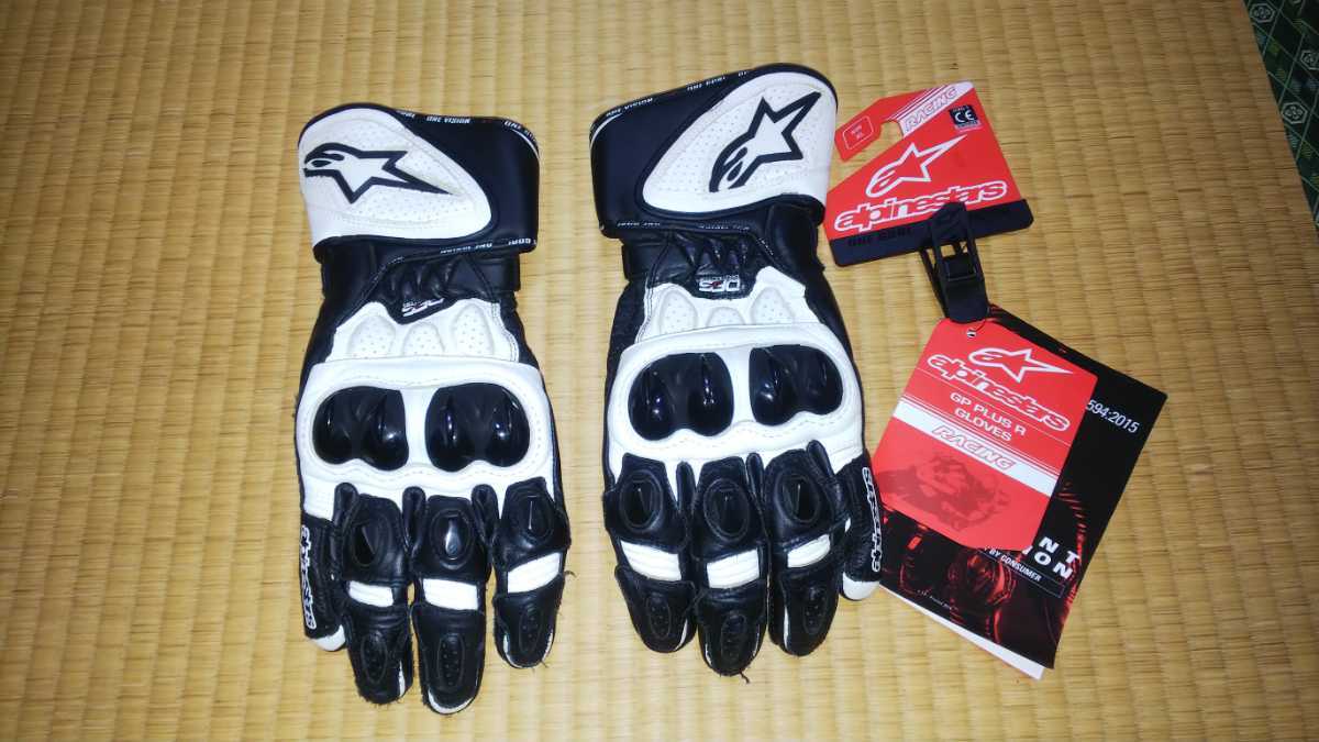アルパインスターズ レーシンググローブ 中古GP PLUS R バイク アルパインスターズ レーシンググローブ 中古GP PLUS R バイク