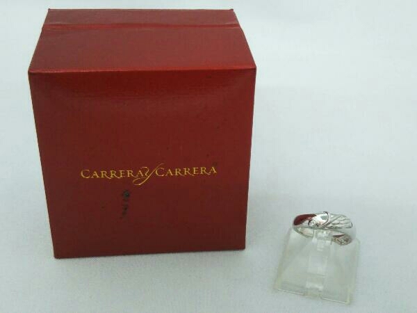 【定番人気，人気セール】 CARRERAY CARRERA デザインリング K18 ダイヤ付 9号 約3.9g ケース付(ゴールド)｜売買されたオークション情報、yahooの商品情報をアーカイブ公開 - オークファン その他
