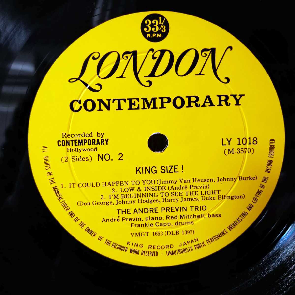 LIKE PREVIN! ANDRE PREVIN'S TRIO レコード B Yahoo!オークション