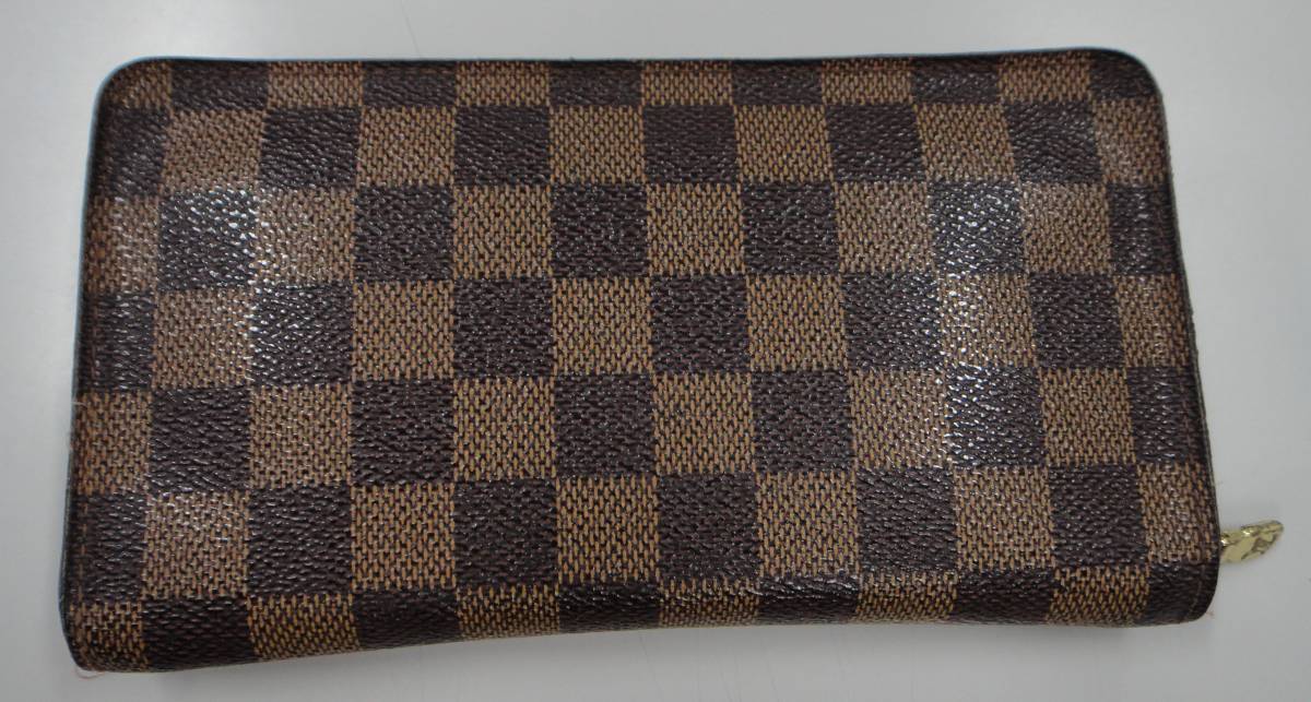 SALE，2026 LOUIS VUITTON 長財布 ジッピーウォレット ダミエ(モノグラムライン)｜売買されたオークション情報、yahooの商品情報をアーカイブ公開 - オークファン 服飾小物
