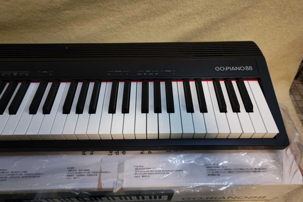 送料3000円RolandローランドGO:PIANO88/未使用保管品GO-88P電子ピアノ 