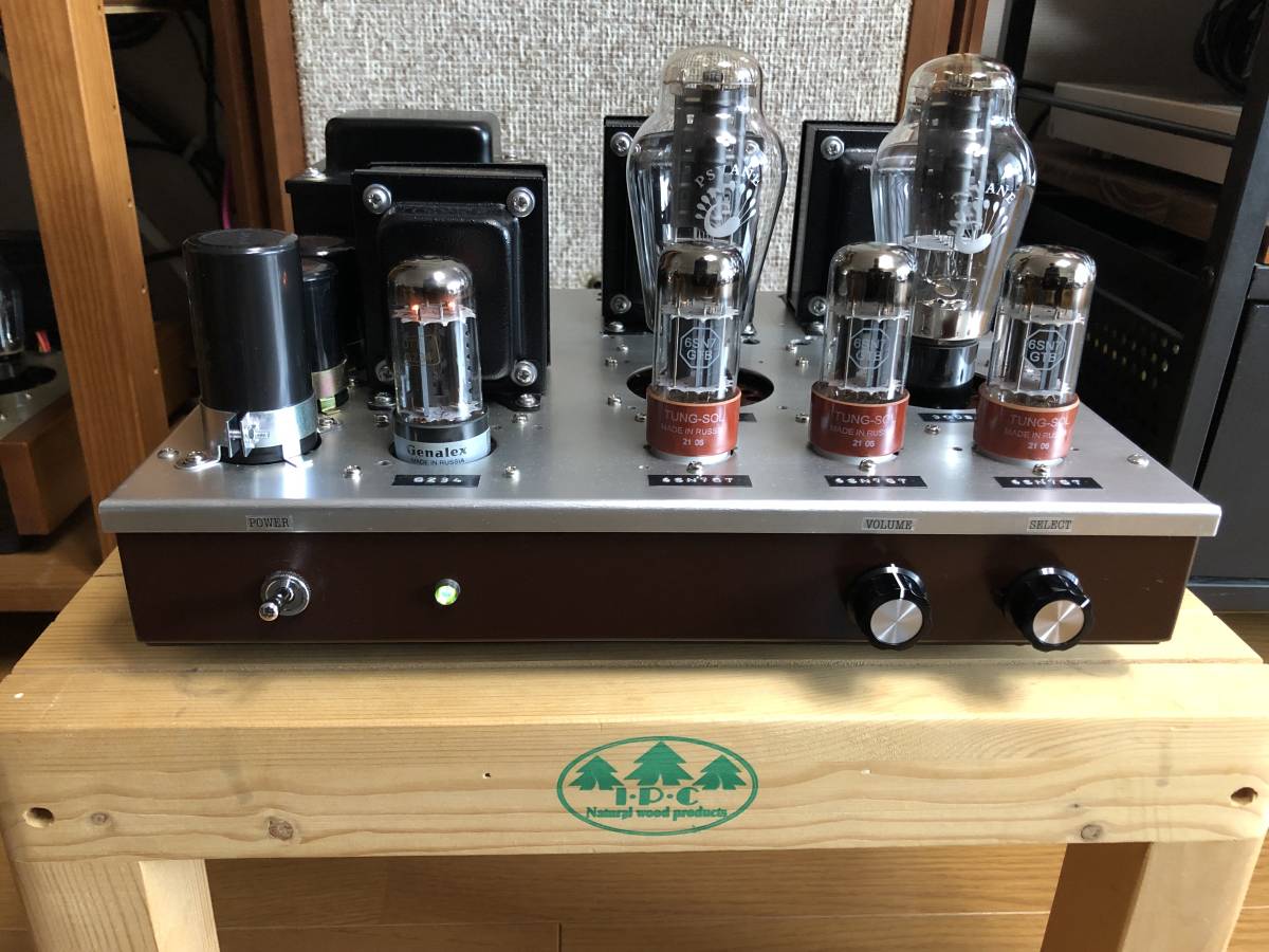 300b シングルステレオアンプ 6sn7gt Srppドライブ 自作真空管アンプ 高音質 メンテナンス保証付き 本体 売買されたオークション情報 Yahooの商品情報をアーカイブ公開 オークファン Aucfan Com