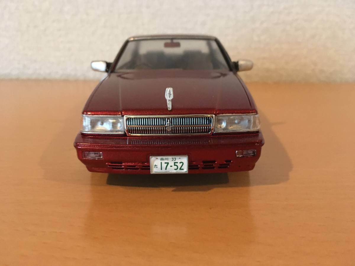 フジミ 日産 セドリック V30ターボ ブロアムVIP Y31 完成品1/24 