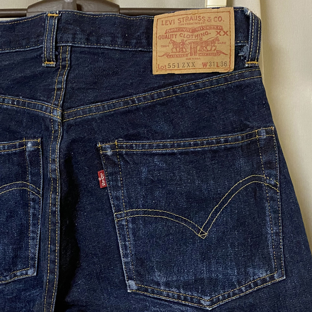90s USA製 バレンシア工場製 LEVIS リーバイス 551ZXX デニムパンツ  