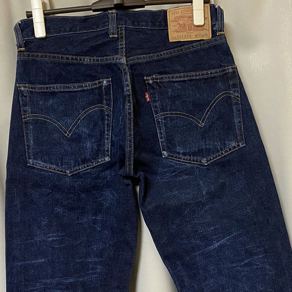 90s USA製 バレンシア工場製 LEVIS リーバイス 551ZXX デニムパンツ 